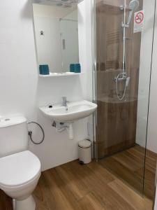Kúpeľňa v ubytovaní LC - Hotel Ostrava