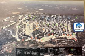a map of a construction site on a mountain at Pocono Paradise 143, NEW 4bd, Tannersville, Camelback, Kalahari in Tannersville
