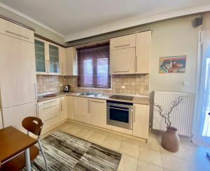 Kuchyň nebo kuchyňský kout v ubytování DreamHouse Afroditis - Komotini