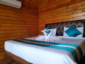 Кровать или кровати в номере Aquila Boutique Resort Agonda