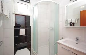 Kúpeľňa v ubytovaní Apartmani Mila Brela