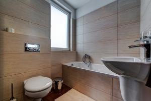 Koupelna v ubytování Apartmánový dom Slniečko