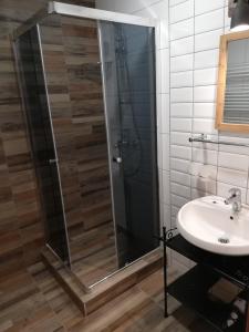 Um banheiro em Horský Apartmán Tatran