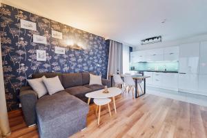 Kuchyňa alebo kuchynka v ubytovaní LAGUNA Apartament Polanica Residence 48
