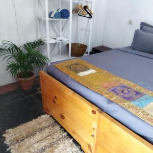 Cama o camas de una habitación en Drishti yoga international