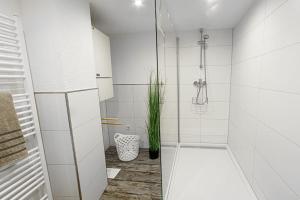 Koupelna v ubytování Wohnen im Antikhaus + 13 fotografií