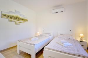 Posteľ alebo postele v izbe v ubytovaní Villa Buzdonka