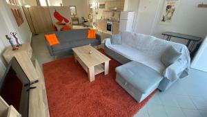 Kuchyň nebo kuchyňský kout v ubytování Patras Romeο House