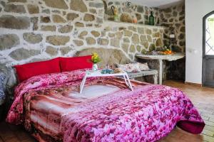 Un pat sau paturi într-o cameră la Holiday Home Gaggi - ISI01235-F