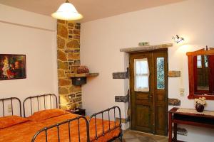 Postelja oz. postelje v sobi nastanitve Holiday home in Prina near Agios Nikolaos