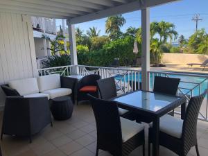 Balkón nebo terasa v ubytování Lantana Barbados Condos