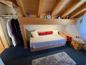Letto o letti in una camera di Alpenparadies
