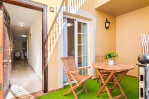 Patio nebo venkovní prostory v ubytování Confortable Apartment Paraiso del Palm Mar