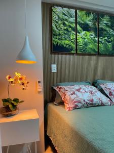 Postel nebo postele na pokoji v ubytování Makambira Residence By SummerFlats no CENTRO DE PORTO DE GALINHAS