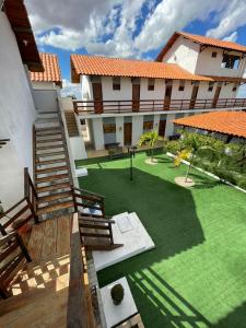 an image of a courtyard in a house at Pousada Monte das Serras in Serra de São Bento
