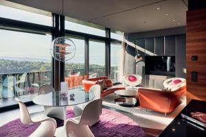 Posezení v ubytování The Dolder Grand - City and Spa Resort Zurich