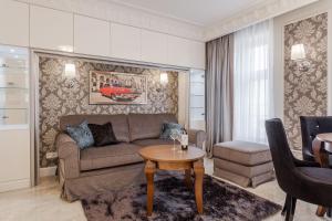 Część wypoczynkowa w obiekcie Luxury Apartments - Wroclaw Old Town - Wrocław Rynek