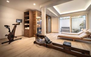Posilňovňa alebo fitness centrum v ubytovaní Villa Terrarossa - Luxury Istrian Villa near Poreč