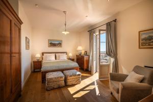Posteľ alebo postele v izbe v ubytovaní Villa Terrarossa - Luxury Istrian Villa near Poreč + 37 fotografií