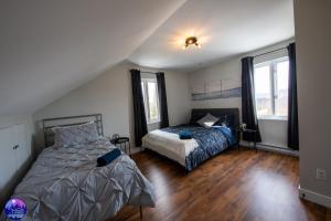 Postel nebo postele na pokoji v ubytování Chalet de la Montagne