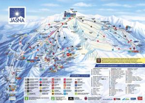 Apartment Anna Chopok, 1 110 m, Highest in central Europe, On a hiking trail to Ďumbier v zime