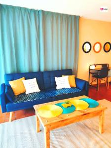 Χώρος καθιστικού στο Grand Studio Azur avec terrasse - Vieil Antibes