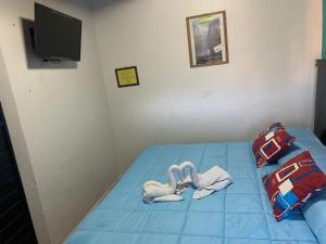 Postel nebo postele na pokoji v ubytování Hotel Clasico Colonial