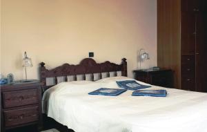 Posteľ alebo postele v izbe v ubytovaní Stunning Home In Plativola Ag,g,rethym