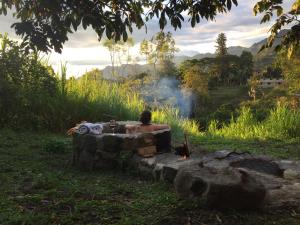 Zahrada ubytování Glamping El Árbol en la Casa