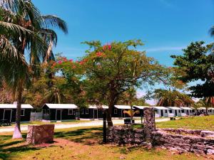 Zahrada ubytování ECO-CABAÑAS Cancún