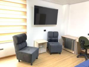 Posezení v ubytování Hotel Casa Modelia