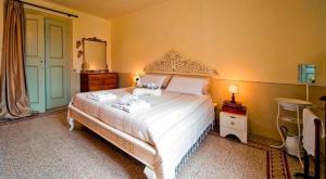 Postel nebo postele na pokoji v ubytování Bed and Breakfast Evelina