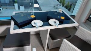 A seating area at Anastasia Boutique Suites -Adults only & kids 12 plus