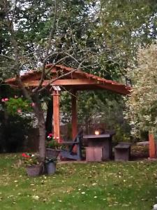 Zahrada ubytování B&B Des4seigneurs