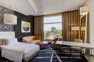 Katil atau katil-katil dalam bilik di Radisson Blu Lagos Ikeja