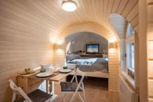 Tempat tidur dalam kamar di Sabindls Kaiser Platzl