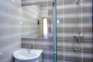 Koupelna v ubytování Fire Inn