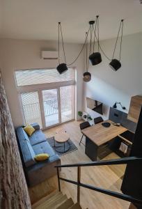 Posedenie v ubytovaní Apartament Loft Studio Airport blisko lotniska Zarembowicza lotnisko