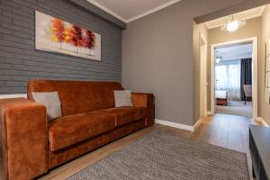 Posezení v ubytování UpperHouse Suites & More