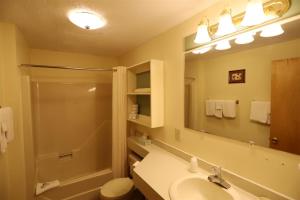 Baðherbergi á Inns Of Wv 101, 2bd, Waterville Valley