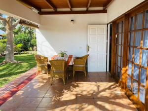 En balkon eller terrasse på Rosa Golf