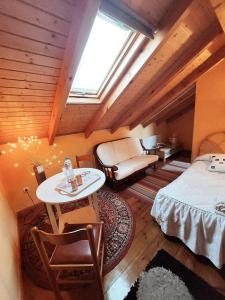 Postel nebo postele na pokoji v ubytování Apartahotel portal de leon