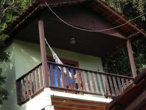 Balkón nebo terasa v ubytování Pousada Solar das Flores Maringá RJ Visconde de Mauá