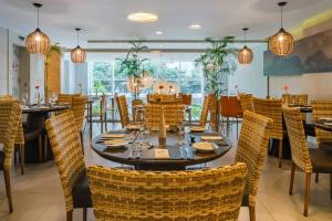 Χώρος καθιστικού στο Matiz Niterói Design Hotel