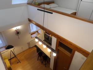 TV a/nebo společenská místnost v ubytování Apartman Matea 4