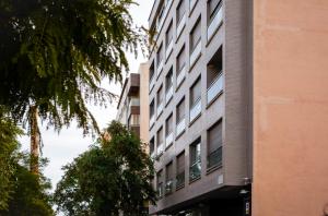Budynek, w którym mieści się apartament