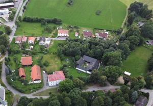 Pohľad z vtáčej perspektívy na ubytovanie Penzion U dvojice