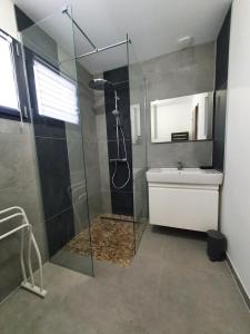 Phòng tắm tại Maison au cœur de l'Oisans +14 ảnh