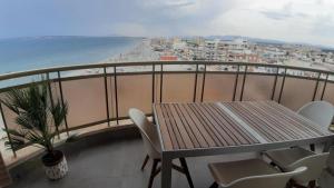 Balkón alebo terasa v ubytovaní Sunset Beach