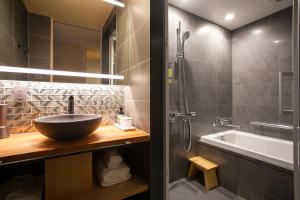 Koupelna v ubytování Hotel Legasta Kyoto Higashiyama Sanjo